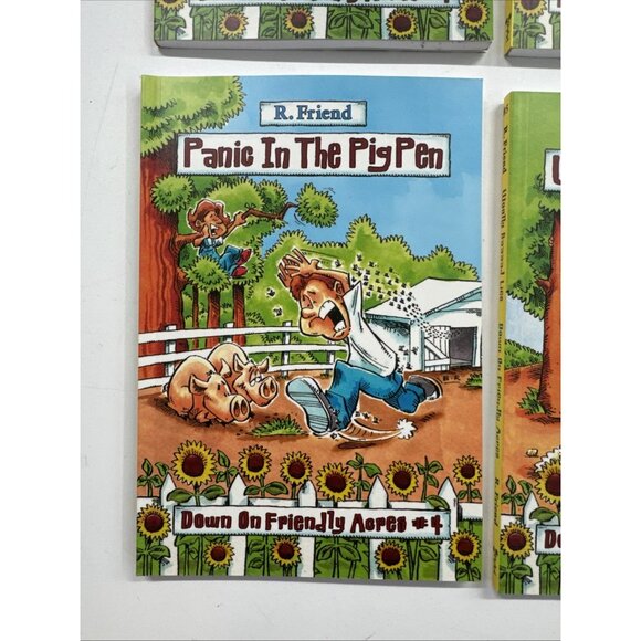 Down On Friendly Acres Books Set 1-6 Paperback Sunflower Seeds R Friend Children - Picture 7 of 16